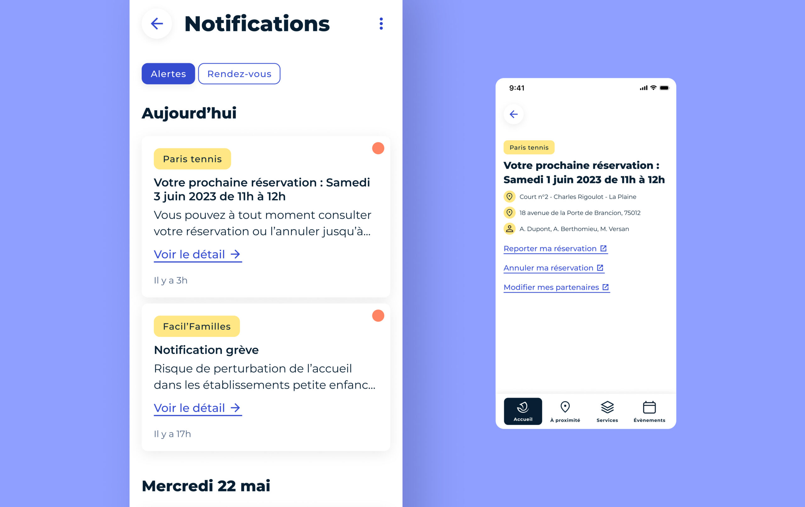 Image-Paris-03 Vue montrant les écrans de notifications